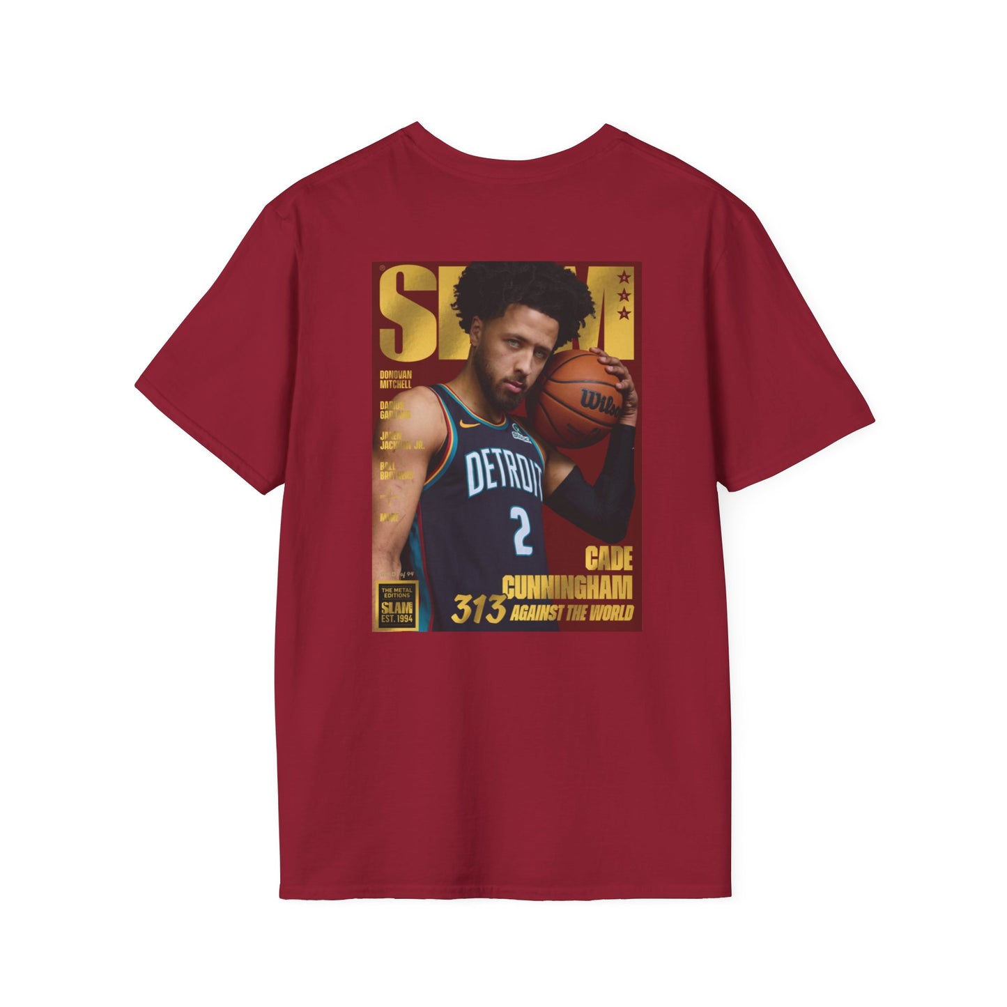 Cade Cunningham SLAM NBA T-Shirt