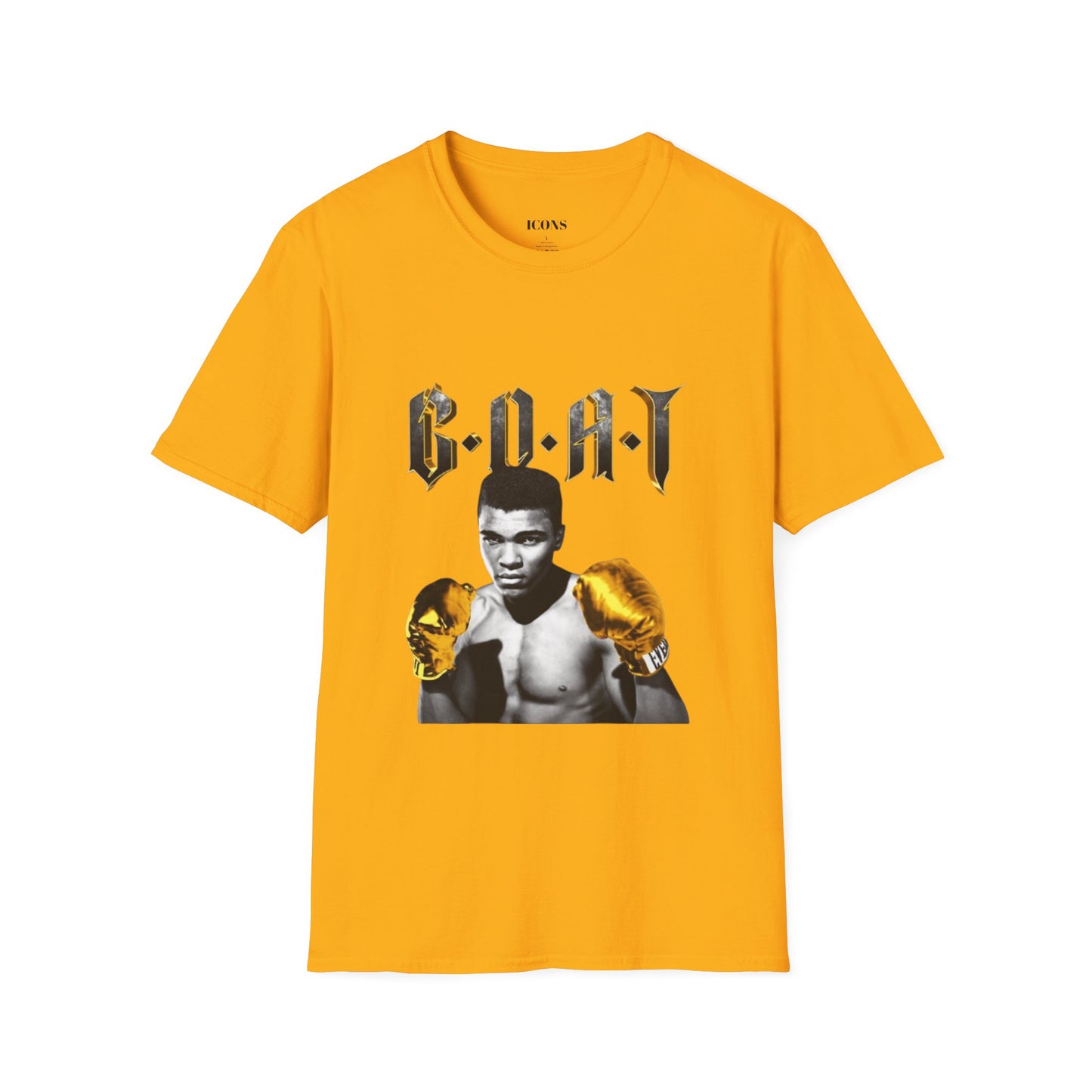 Retro Muhammad Ali “GOAT” T-Shirt