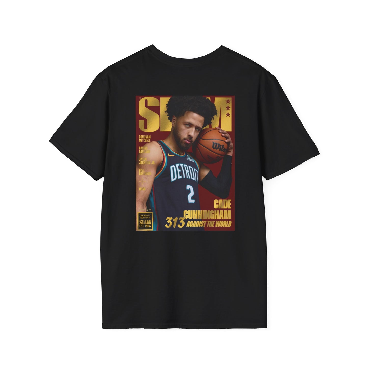 Cade Cunningham SLAM NBA T-Shirt