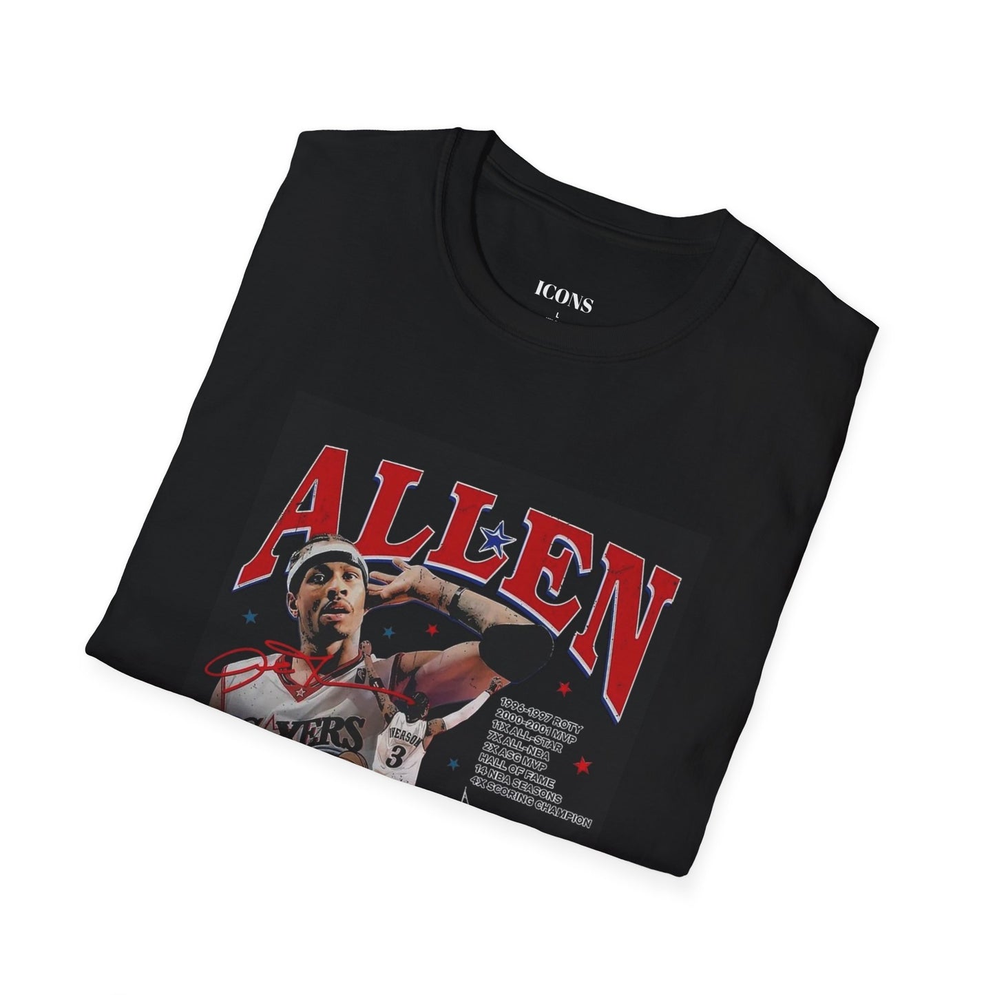 Retro Allen Iverson T-shirt