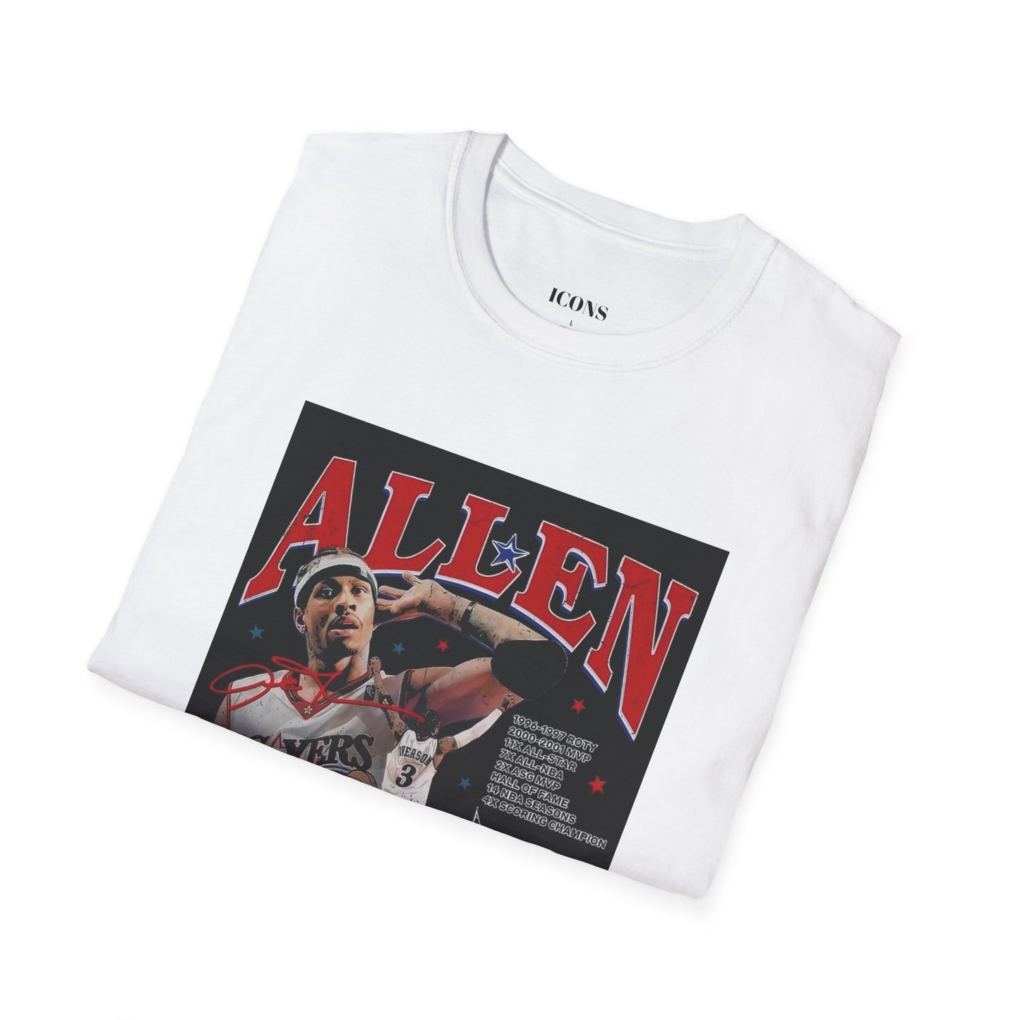 Retro Allen Iverson T-shirt