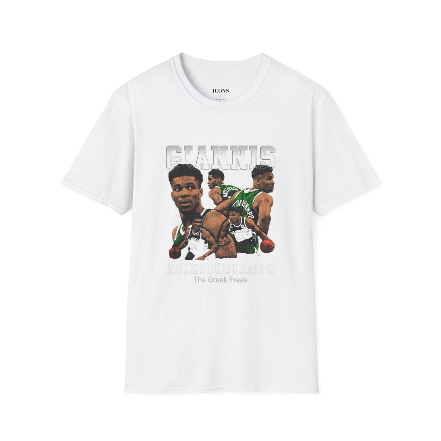 Retro Giannis Antetokounmpo T-Shirt
