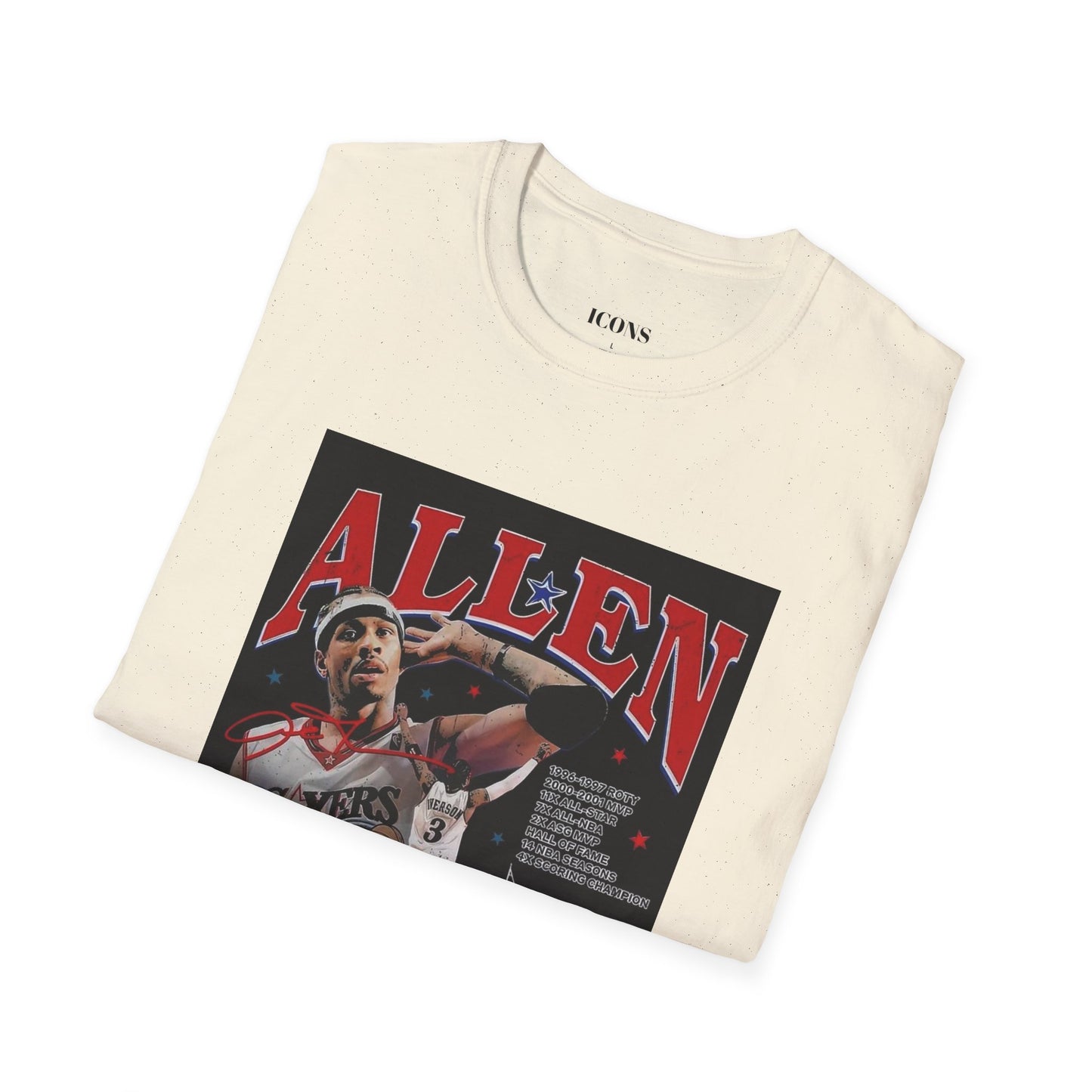 Retro Allen Iverson T-shirt