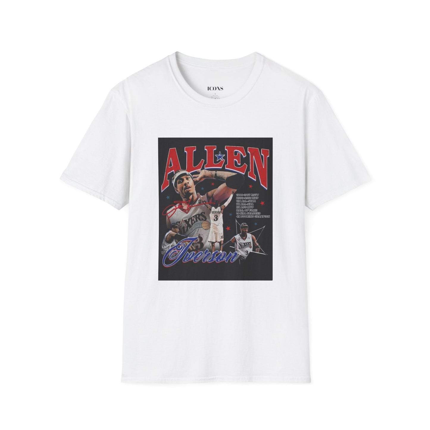 Retro Allen Iverson T-shirt