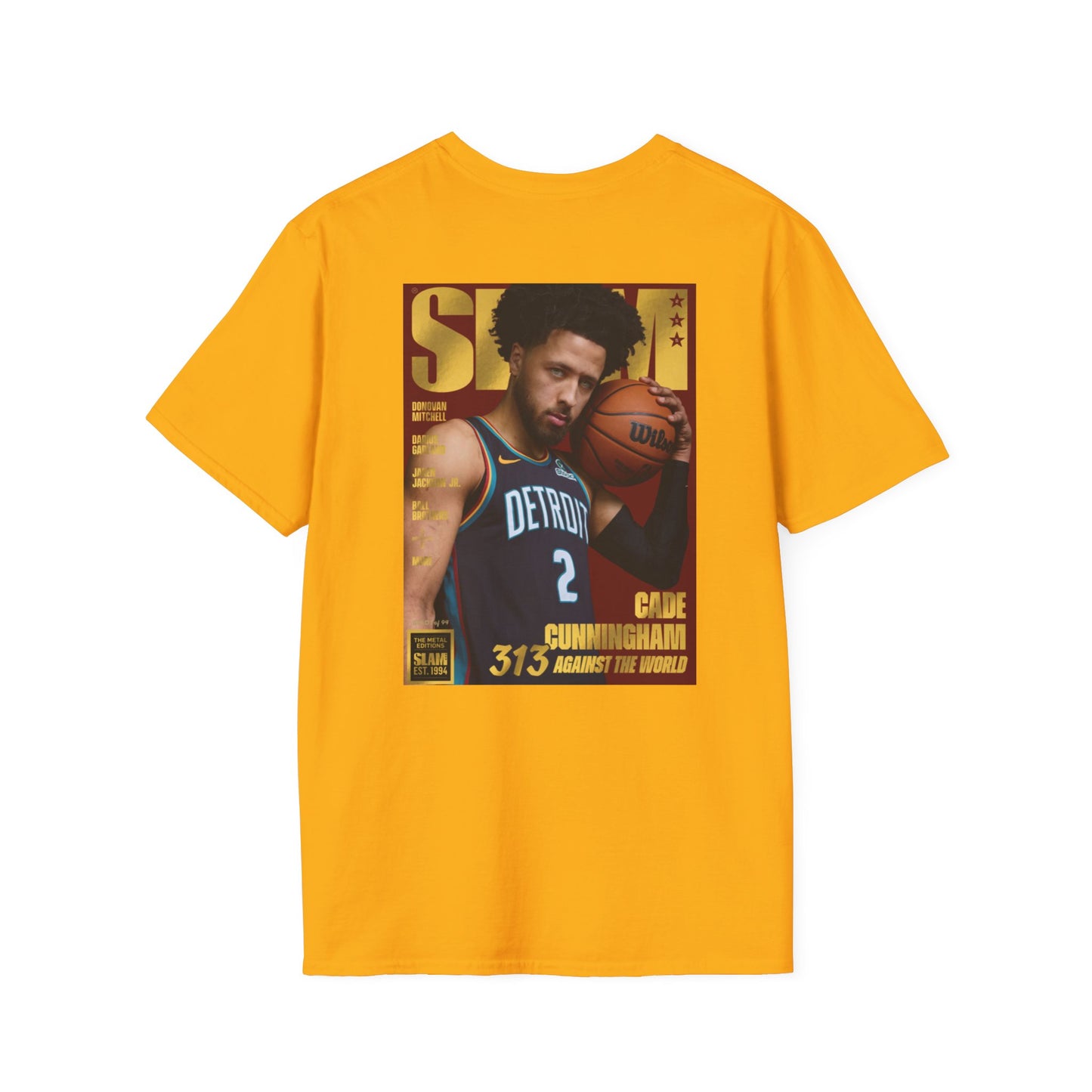 Cade Cunningham SLAM NBA T-Shirt