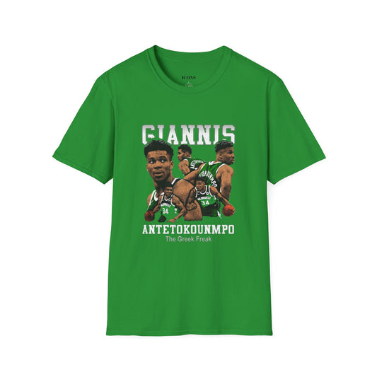 Retro Giannis Antetokounmpo T-Shirt