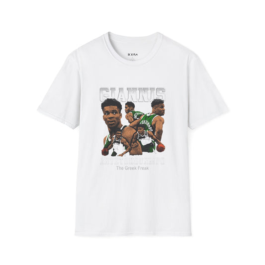 Retro Giannis Antetokounmpo T-Shirt