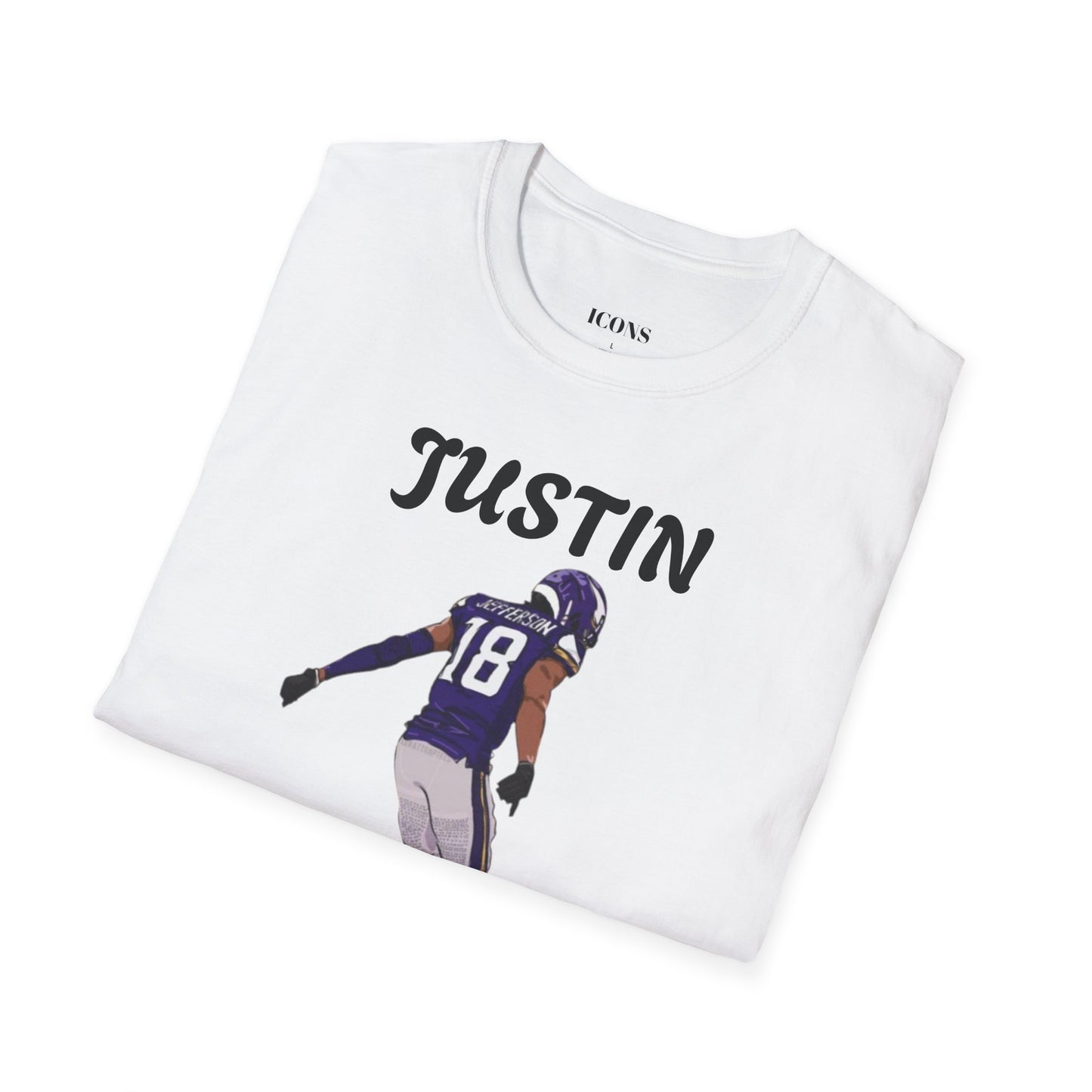 Retro Justin Jefferson T-Shirt