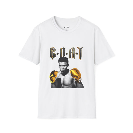 Retro Muhammad Ali “GOAT” T-Shirt