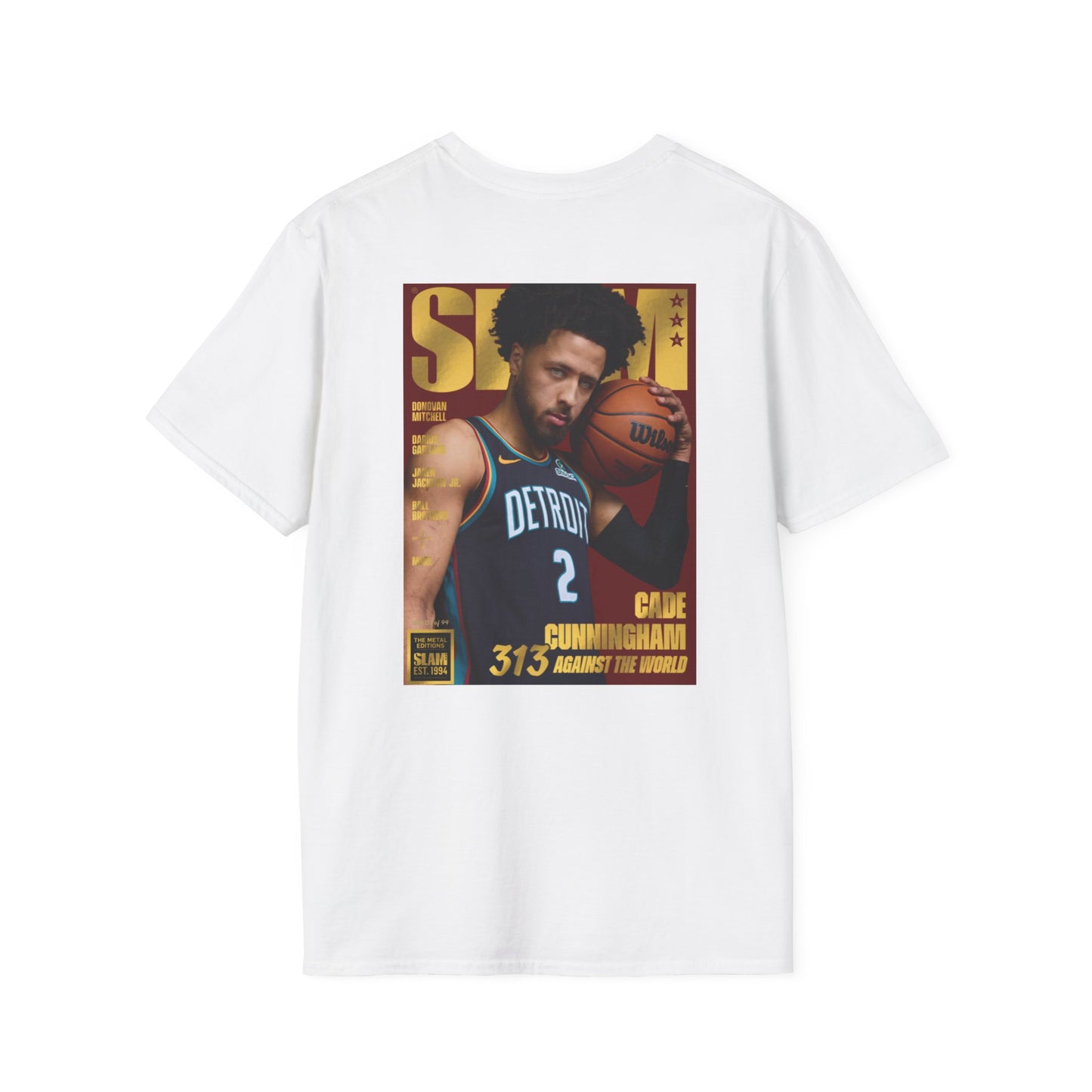Cade Cunningham SLAM NBA T-Shirt