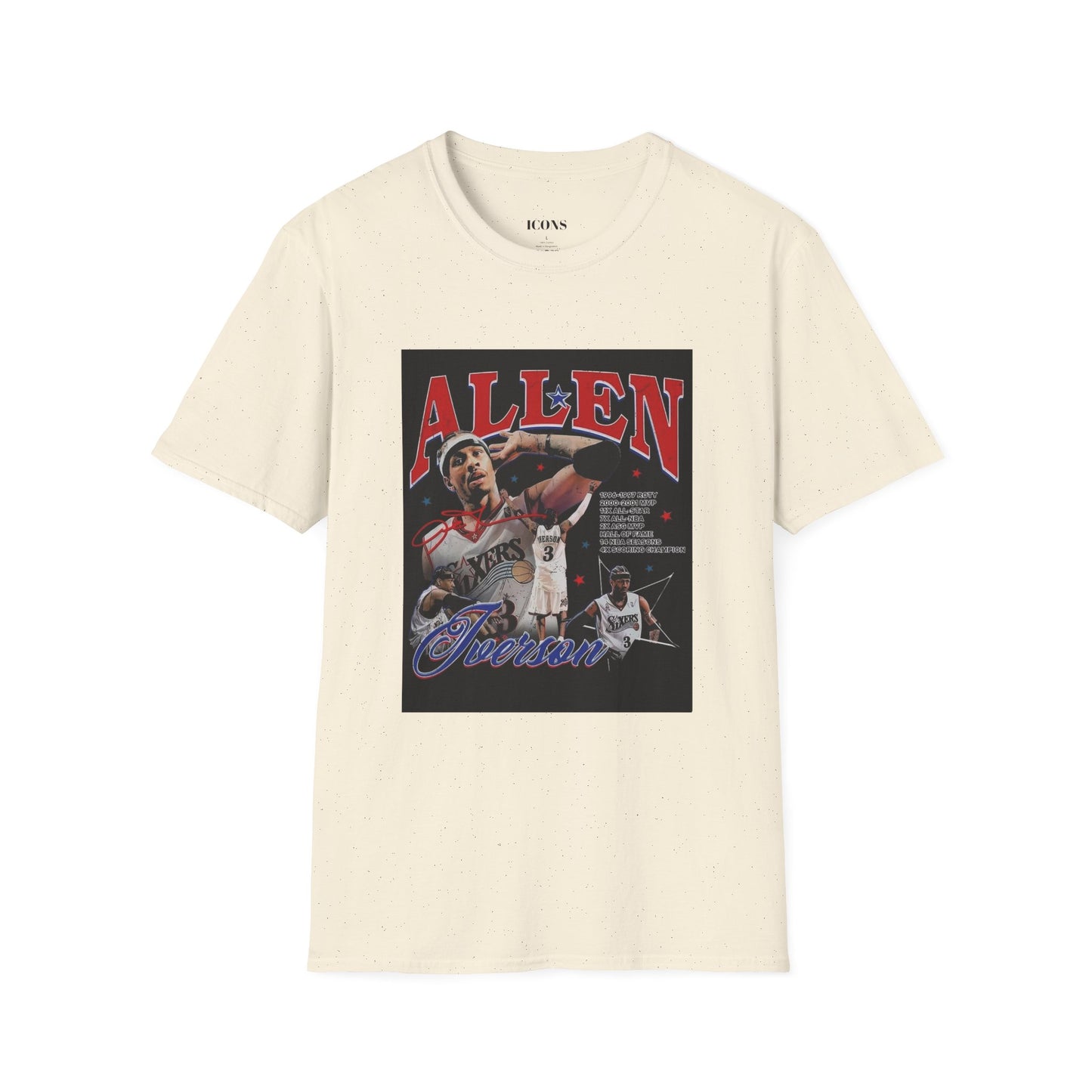 Retro Allen Iverson T-shirt
