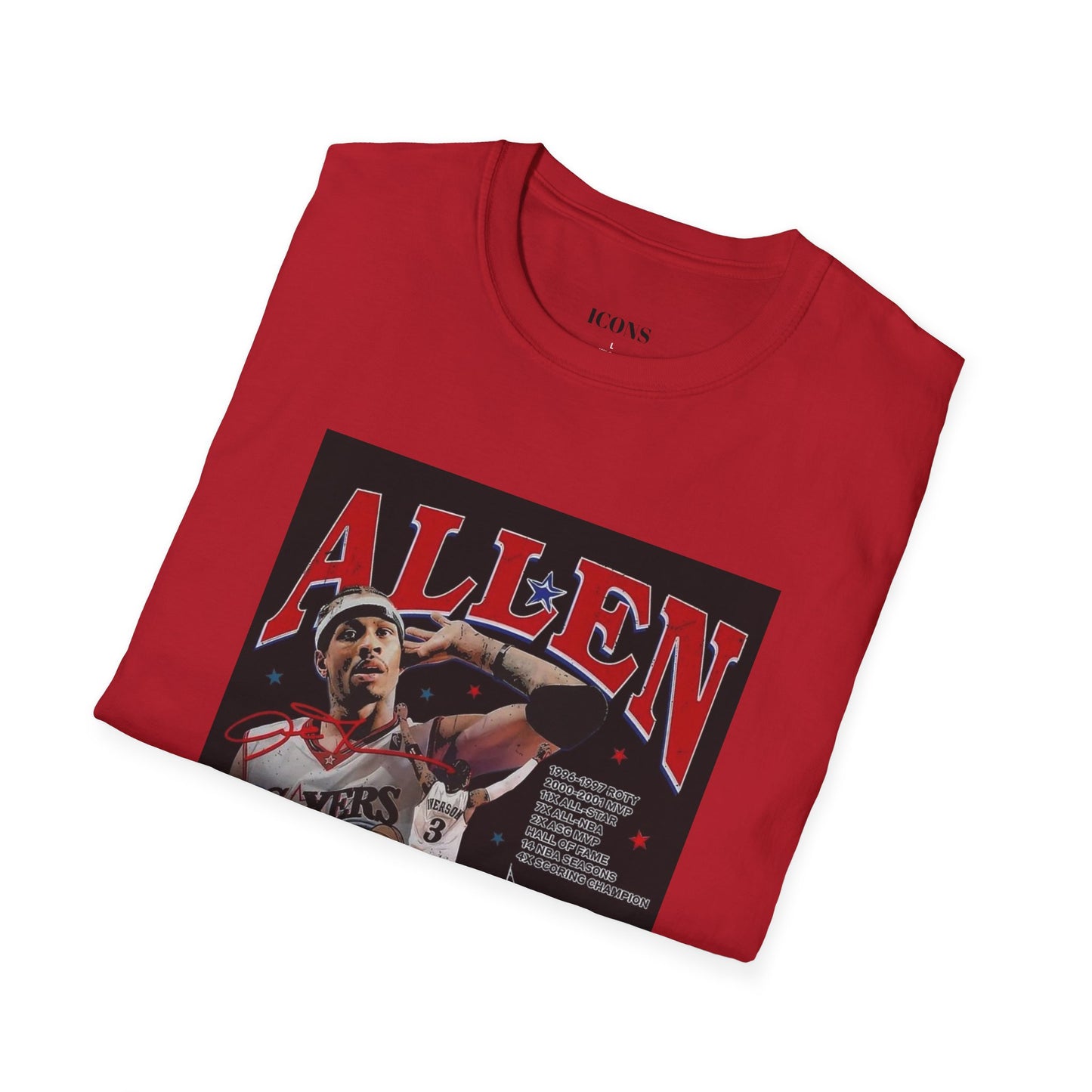 Retro Allen Iverson T-shirt