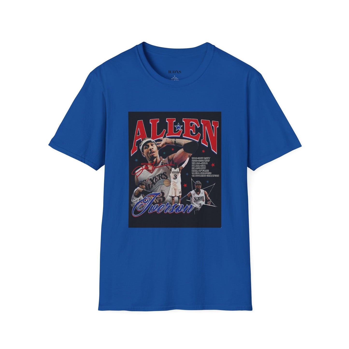 Retro Allen Iverson T-shirt
